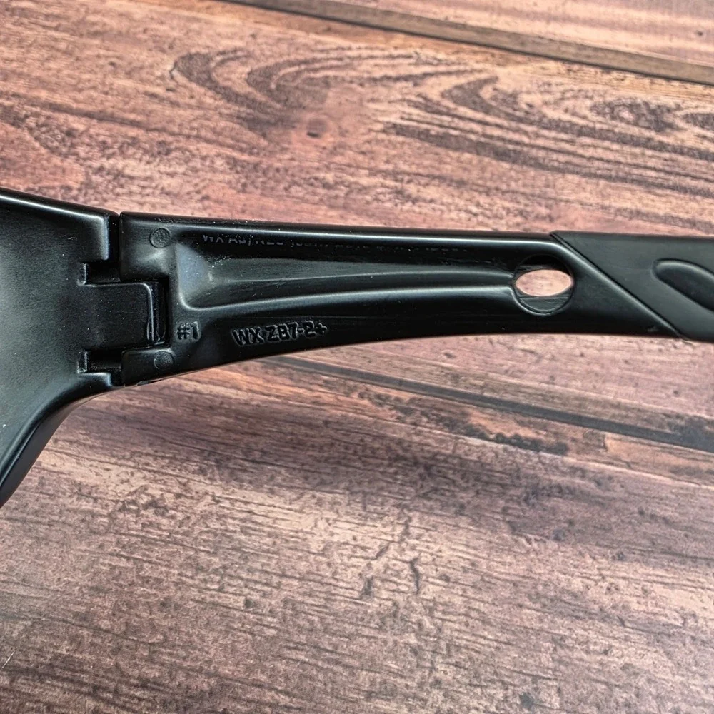 Wiley X WX Z87-2+ Matte Black Safety Glasses Tactical Sport Wrap Frames 4307